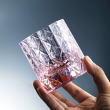 Изысканный розовый бокал для виски, подарочная коробка