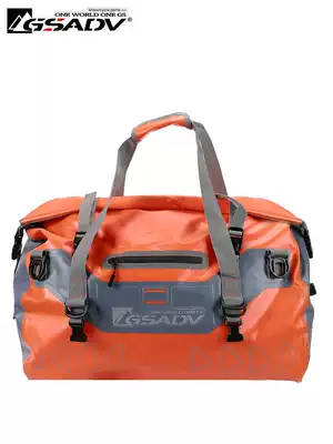GSADV locomotive motorcycle brigade rear bag anti-water bag satchel back seat riding equipment supplies thick Knight Cross bag