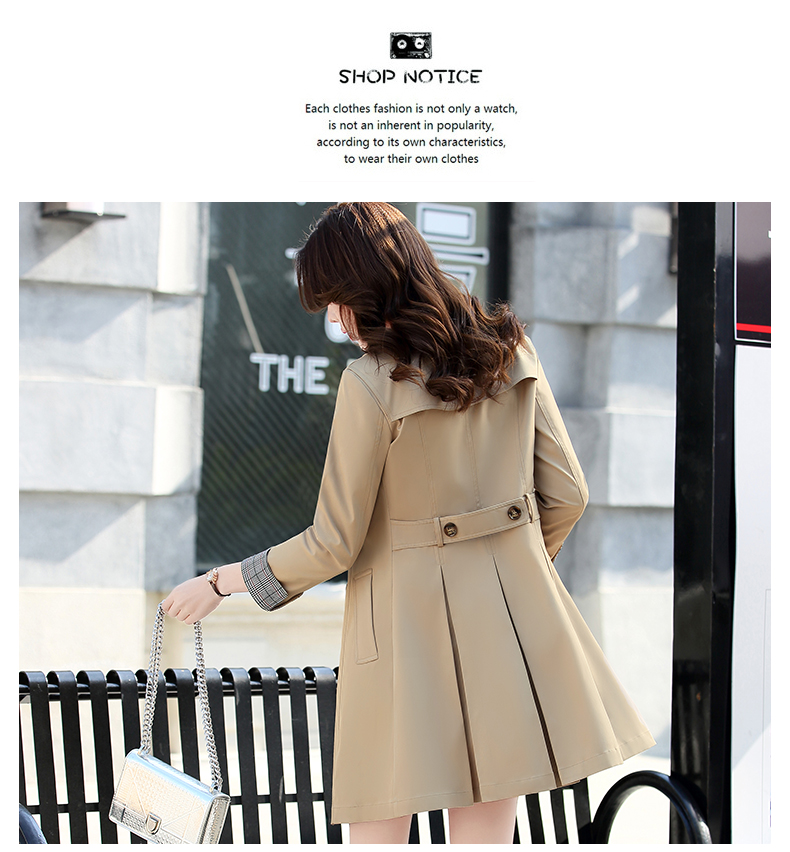 Trench pour femme en Polyester en Polyester - Ref 3226906 Image 14