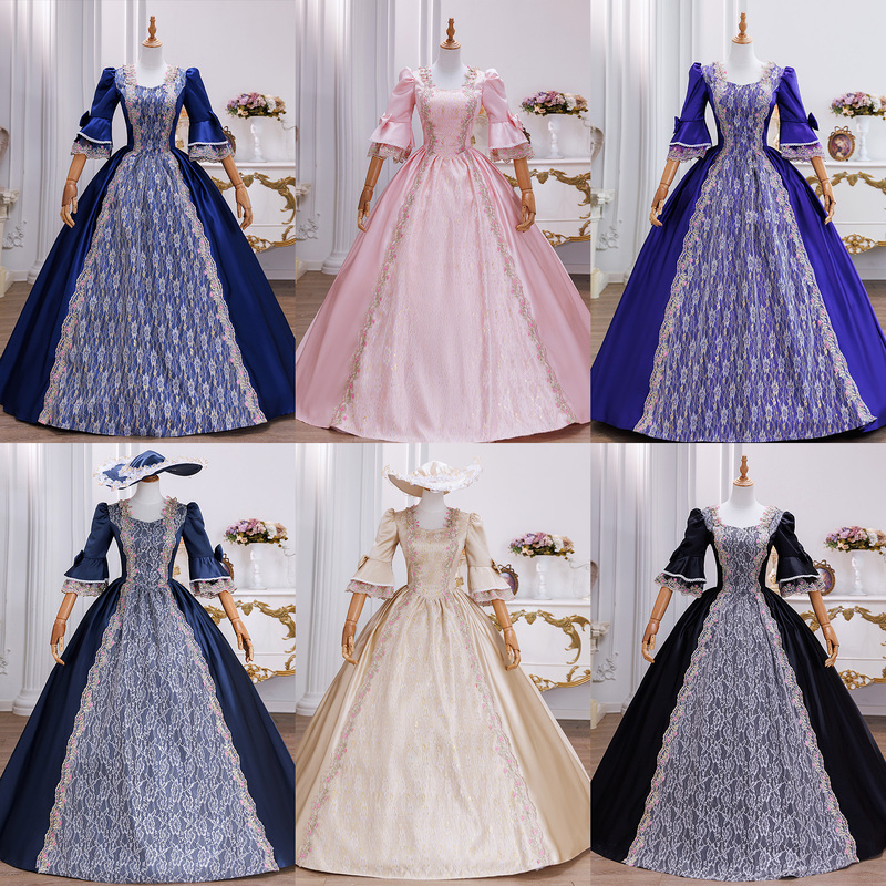 Simple Princess Dress, French Court Dress, Performance Drama, Catwalk, Drama Performance, Birthday, Choir, Dance Dress