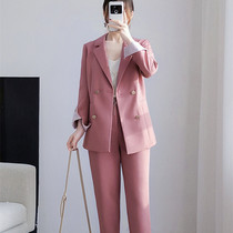 Large size womens clothing net red professional suit suit female fat mm200 pounds of spring new fat plus size suit jacket