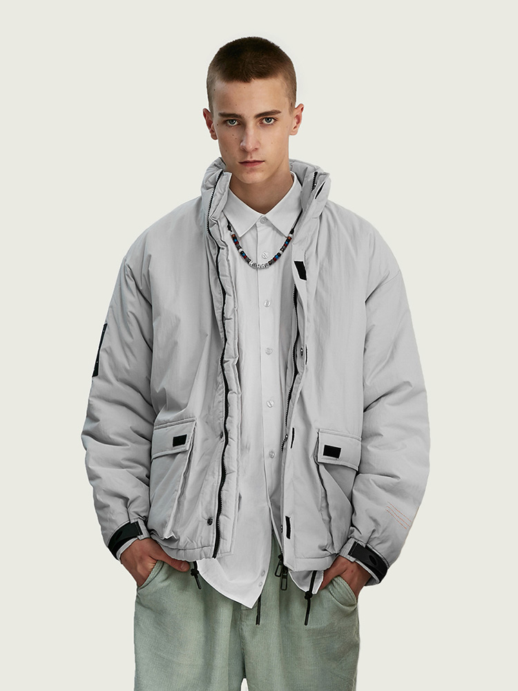 Winter Men's Warm Coat Cotton Clothes Men's Tide Brand Hong Kong Wind Workwear Cotton Coats Men's Thickened Large Size Handsome Couple Padded Jackets