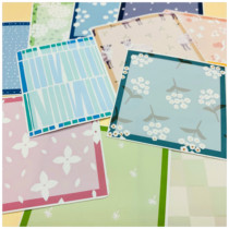 Handbook sticker bag star lamp club Note 6 5*6 5CM 12 pieces into the hand account sticker diary decoration 25 yuan