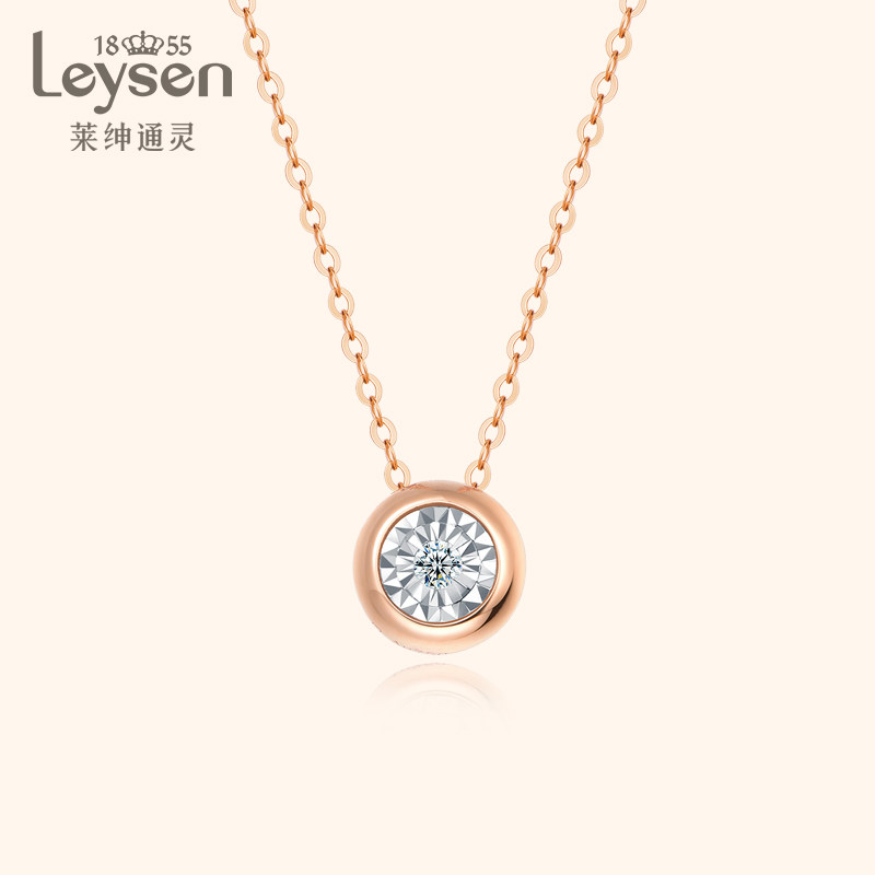 Legent Spirit Jewelry 18K Diamond Pending Diamond Demonstrate Collection Female Garden Party Series Bubble Pending