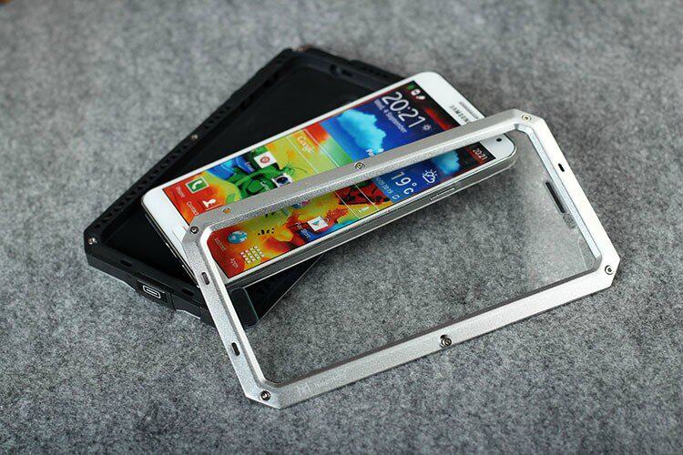 iMatch Water Resistant Shockproof Dust/Dirt/Snow-Proof Aluminum Metal Case Cover for Samsung Galaxy Note 3