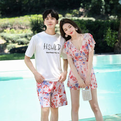커플 수영복 소송 여성 원피스 섹시 해변 휴가