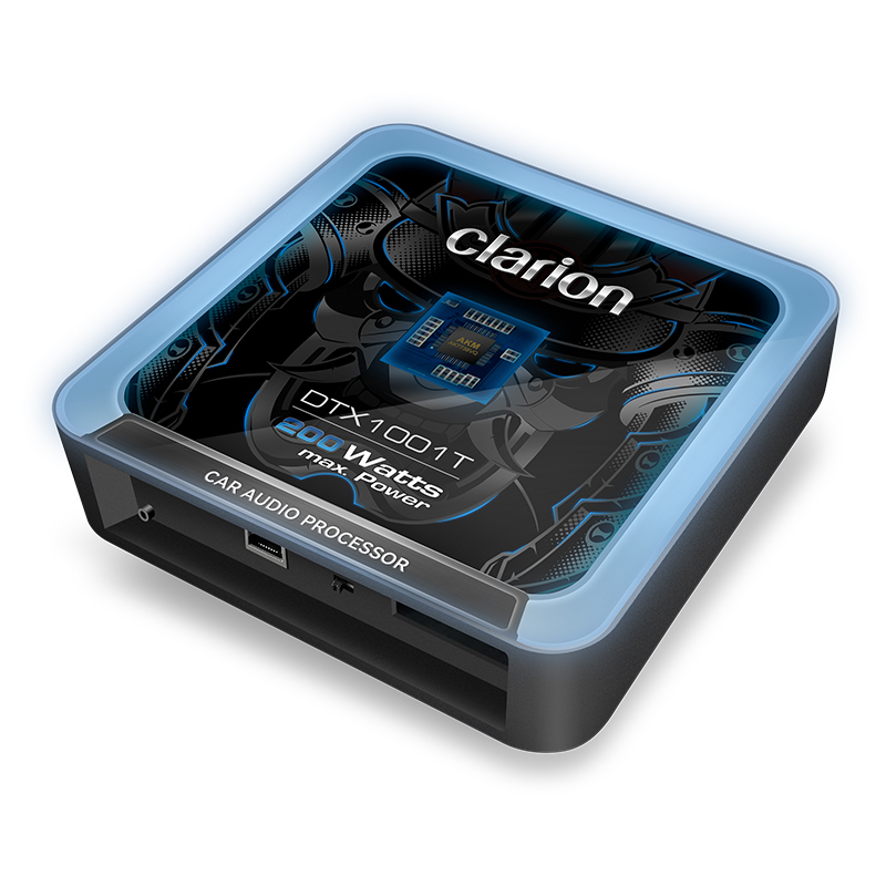 Pemproses Amplifier DSP Clarion DTX1001T KENWOOD Jepun, 4 masukan 6 keluaran untuk ubah suai audio kereta