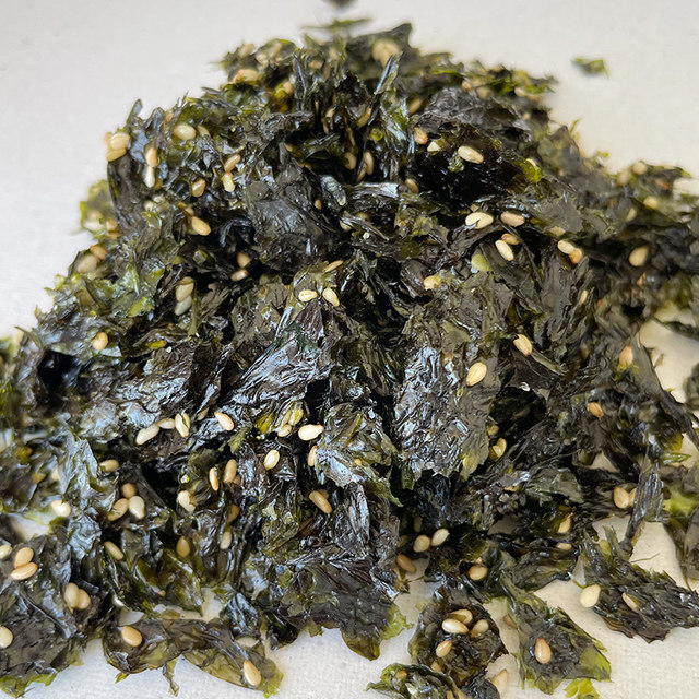 You Xiaoxian Korean-Style Fried Seaweed Flakes for Rice, Ready-To-Eat Seaweed Flakes for Rice, Seaweed Rice Balls 400g Bag