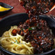 Meitancai Taiyuan Korean Style Authentic Jajangmyeon Sauce Mixed Sauce Korean Noodle Sauce 1kg*2 Bags