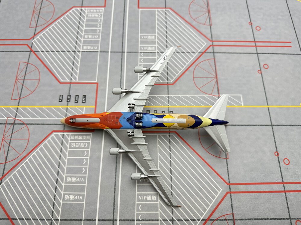 1/400 Singapore Airlines B747 400 Metal Aircraft Model 9V SPK SPL