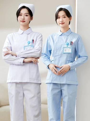 Униформа медсестры, раздельный лонгслив, тонкий летний комплект для работы, короткий рукав, большой размер