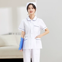 Короткие рукава с белыми и голубыми краями (одиночный топ)