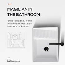 On-stage laundry basin with washboard wash basin single basin balcony laundry