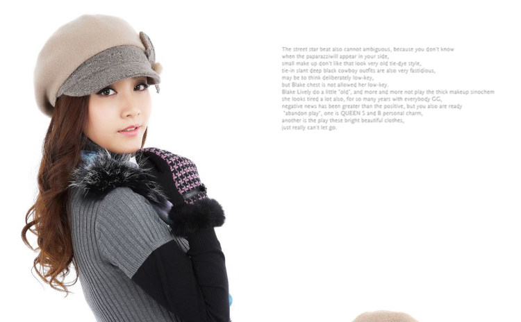 Chapeau pour femme en Melange de laine - Ref 3233162 Image 19