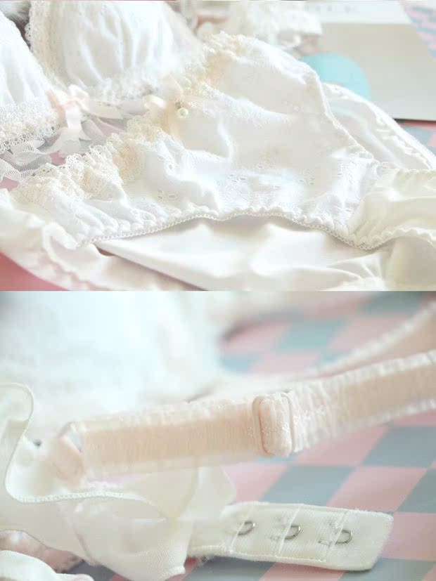 一 Bộ đồ lót em gái mềm mại của Nhật Bản Bộ đồ lót ren cotton thoải mái dễ thương đồ lót đẹp