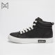 Mowa Bella High-Top White Sneakers for Men and Women, Casual Sneakers, Versatile Flat-Soled Parent-Child Shoes