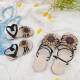 Mowa Daisy Two-Way Sandals for Women, Summer Fairy Style, Soft Sole, Non-Slip, Flat Slippers for Pregnant Women and Students