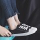 Celebrity-Inspired White Sneakers for Women, Soft-Soled, 2024 Summer New Popular Versatile Genuine Leather Flat Casual Lightweight Sneakers