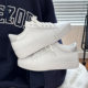 Mowa Same Style Spring Thick-Soled Height-Increasing White Sneakers for Women 2026 New Popular Leather Sports Casual Sneakers