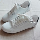 Mowa Mowa Limited Edition Bright Starlight Yellow Popular Family White Shoes for Women Cut Out Breathable Versatile Soft