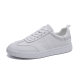 First-Layer Cowhide White German Training Shoes for Women, Summer 2024 New Spring and Autumn Versatile Sports Casual Flat White Shoes for Women