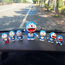  Cute cartoon jingle car decoration creative car doll Doraemon high-end car decoration supplies