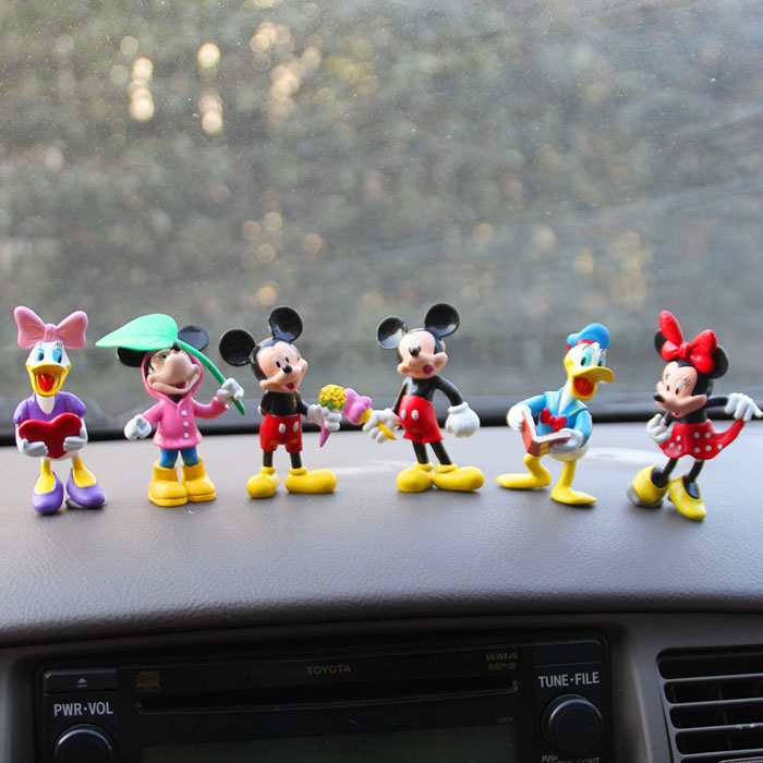 Vehicular paparazzi car swing piece caravan lovers Mickey Minnie cartoon paparazzi furnishing model paparazzi hawkishings