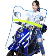Kính chắn gió xe máy 2019 tấm trong suốt mở rộng ắc quy xe trước và tấm chắn gió bốn mùa vạn năng - Kính chắn gió trước xe gắn máy