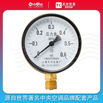 Shanghai Tianchuan Instrument Y-100 Pressure Gauge Radial Water Pressure Gauge 0-0 6MPA 1 0MPA