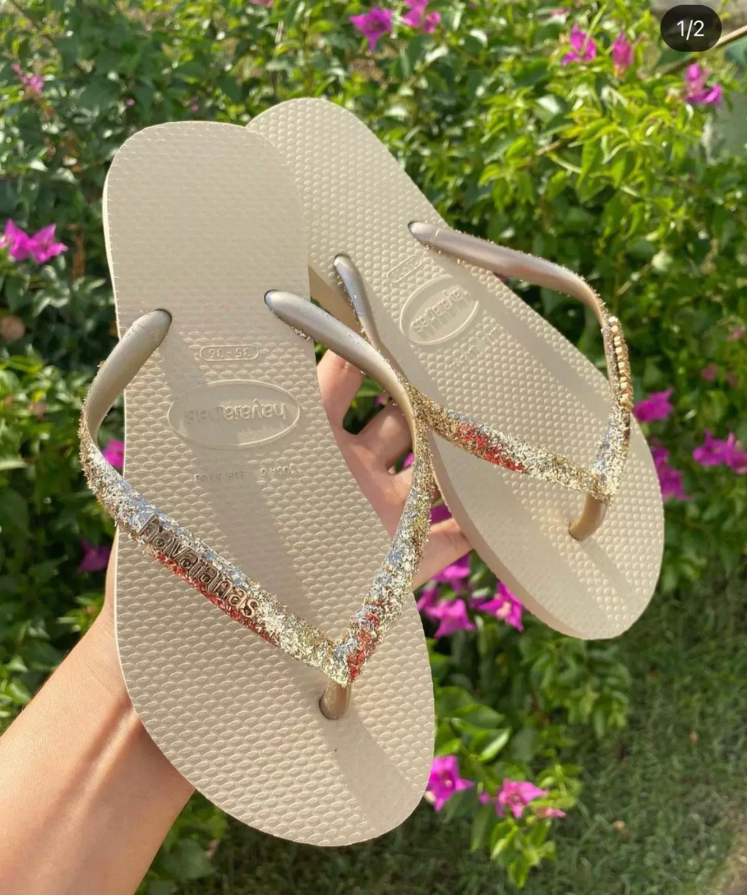 [Оригинальные сланцы Havana Havaianas женские шлепанцы с узкой подошвой противоскользящие]