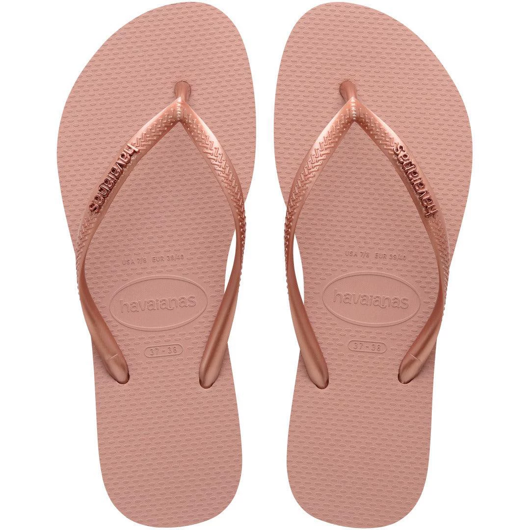[Оригинальные сланцы Havana Havaianas женские шлепанцы с узкой подошвой противоскользящие]