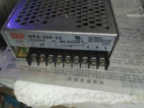 Old * Original Taiwan Mingwei switching power supply NES-200-24 good color