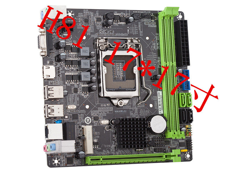 One year replacement for Meijie Asrock Mingxuan H81ITX17*17 inch mini 1150H61ITXSATA3 0B85