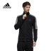 adidas adidas TT FT 3S hàng loạt áo khoác nam mùa xuân và mùa thu dệt kim DW4598DW4599 - Áo khoác thể thao / áo khoác Áo khoác thể thao / áo khoác