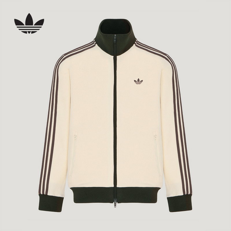 Adidas Adidas Jacket Clover Autumn Unisex Waffle Loose Sports Top Jacket Ld6433
