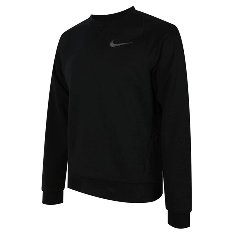 Áo len nam NIKE Nike xuân 2020 mới thể thao và giải trí áo thun cổ tròn dài tay CT6012-010 - Thể thao lông cừu / jumper