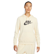 NIKE Nike sweatshirt womens top spring new casual sports classic LOGO hooded pullover DQ5776-113