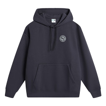 PUMA 2024 new spring mens and womens same style knitted versatile hooded sweatshirt 627879-75