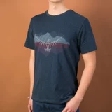 OSPREY Дорожная дышащая комфортная спортивная футболка с коротким рукавом, круглый воротник, короткий рукав, быстрое высыхание