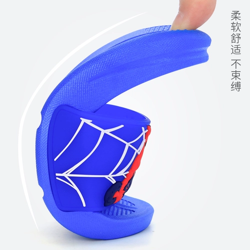 Дисней, детские летние тапочки для мальчиков, нескользящие слайдеры