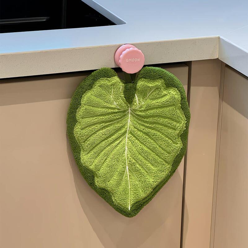 Creative Hot-Selling Hanging Hand Towel, Cute and Super Absorbent, Thickened Towel for Kitchen and Bathroom Use, Household Handkerchief