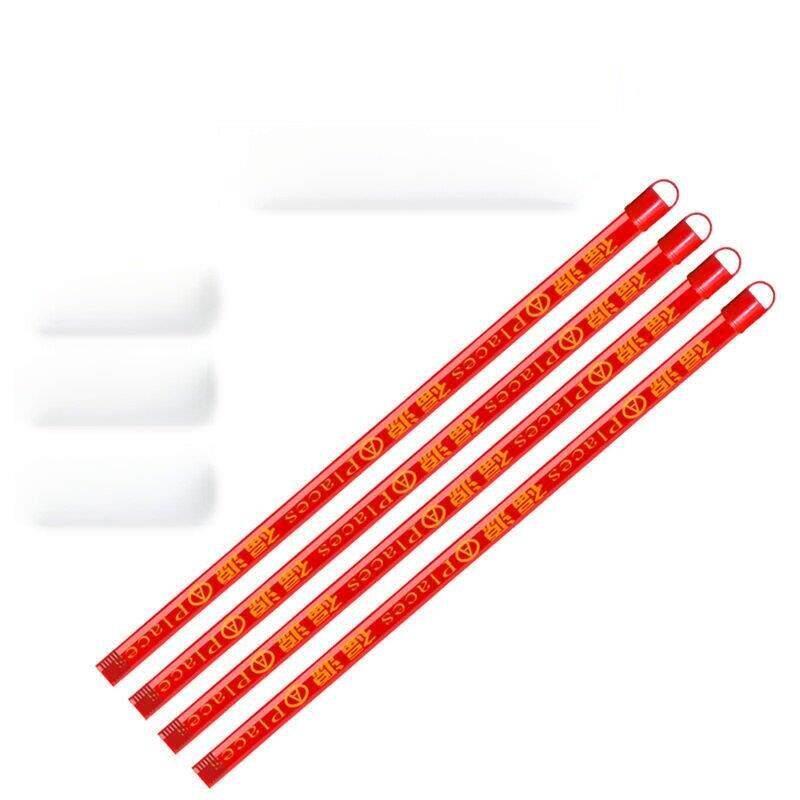Solid Wood Broom and Mop Handle, Sturdy and Durable Wooden Stick with Plastic-Coated Handle, 96Cm/110Cm Wooden Rod, Single Stick