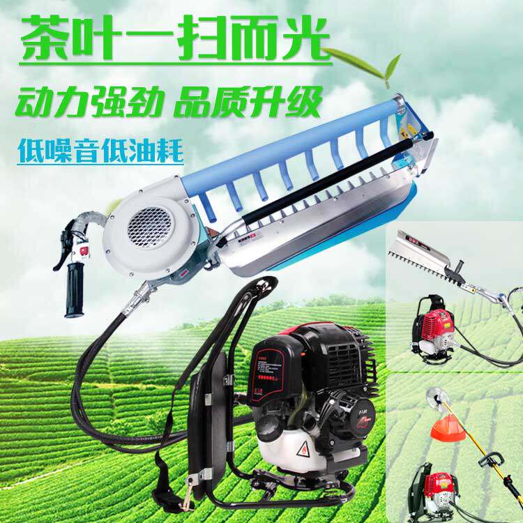 Piggyback tea picking machine hedge tea tree pruning machine re-repair Wang Xiu thick branch shearing grass can be equipped with Huasheng power