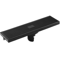 (Chongao burning season) Submarine deodorant elongated bathroom shower room floor drain stainless steel rectangular