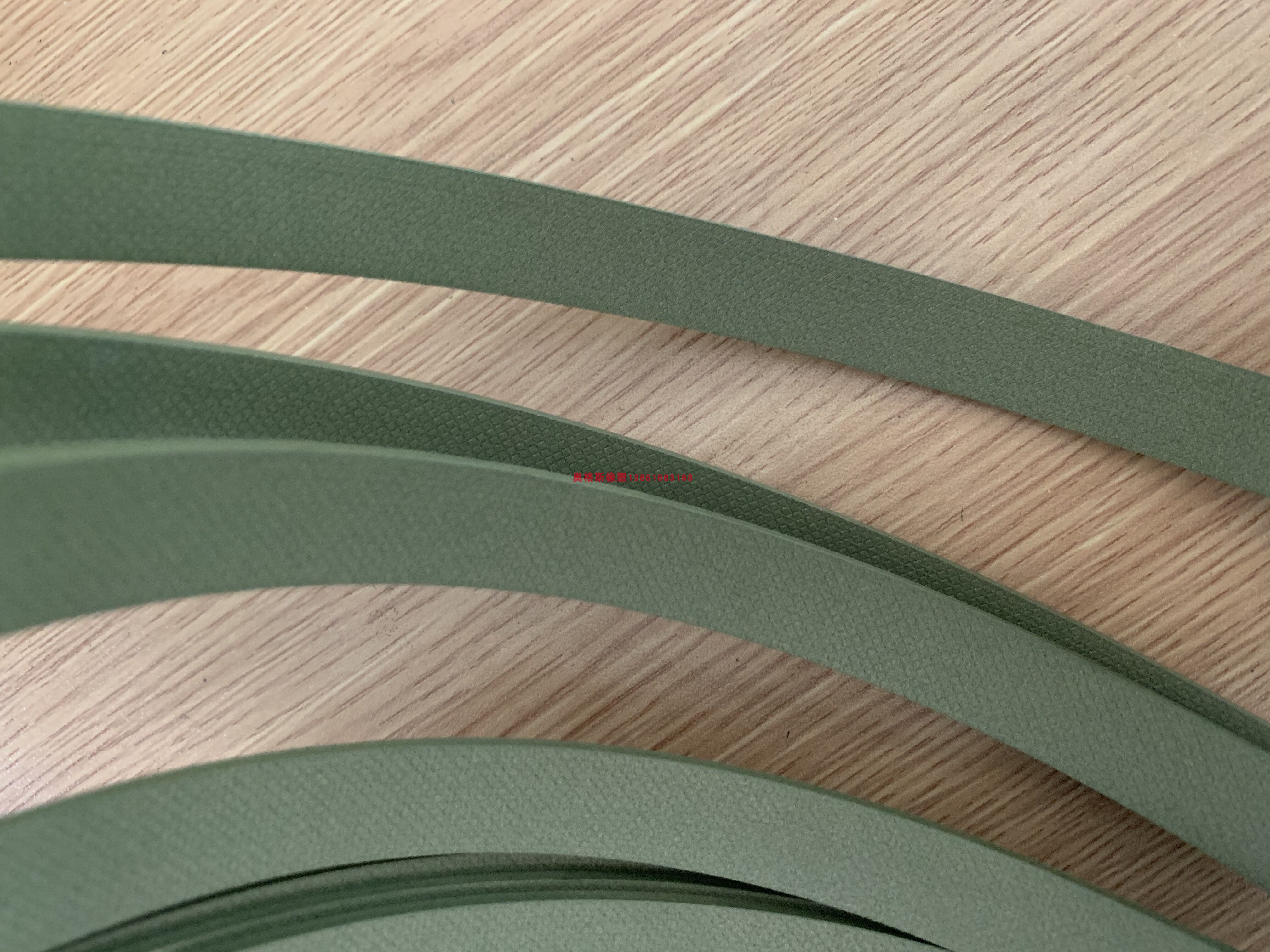 Green pressed pattern pointing with PTFE bronze abrasion resistant belt 9 5 9 7 10 12 12 20 20 20 25 30 * 2 5