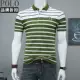 Thương hiệu quần áo cao cấp dành cho nam kinh doanh quần áo sọc cotton giản dị Áo thun nam tay ngắn tên lớn áo sơ mi POLO thủy triều - Polo áo phông polo nam
