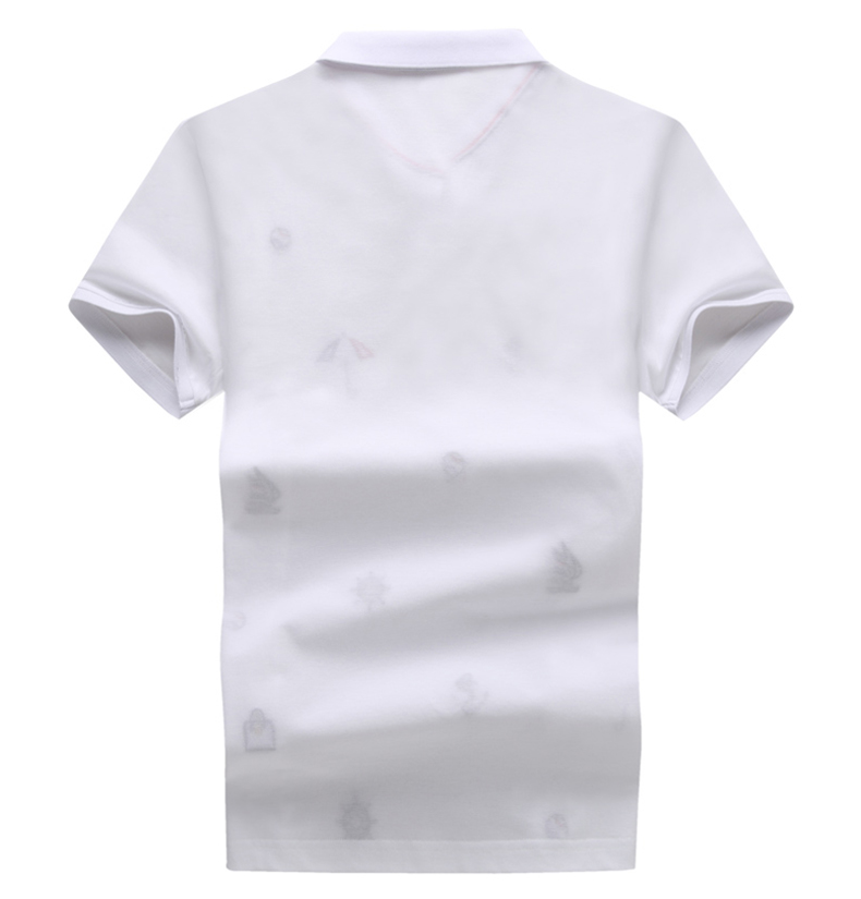 Thương hiệu quốc tế nam cotton ngắn tay áo thun ve áo sang trọng tên tuổi lớn Paul POLO áo sơ mi nam xu hướng - Áo phông ngắn áo polo gucci