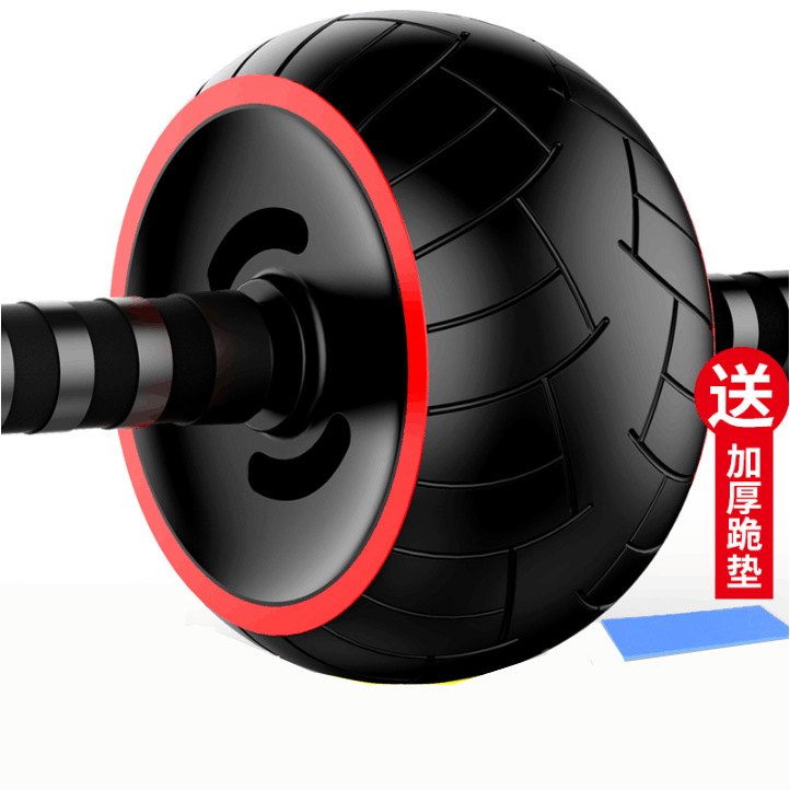 Abdominal wheel Abdominal wheel Male and female trainer Vest line Beginner fitness equipment Belly reduction push wheel Roller wheel Roller wheel