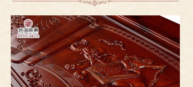 May mắn mới cổ điển gỗ long não hộp thư pháp và bộ sưu tập tranh hồi môn retro quần áo gỗ rắn 0KF5 + U298 - Cái hộp thùng gỗ