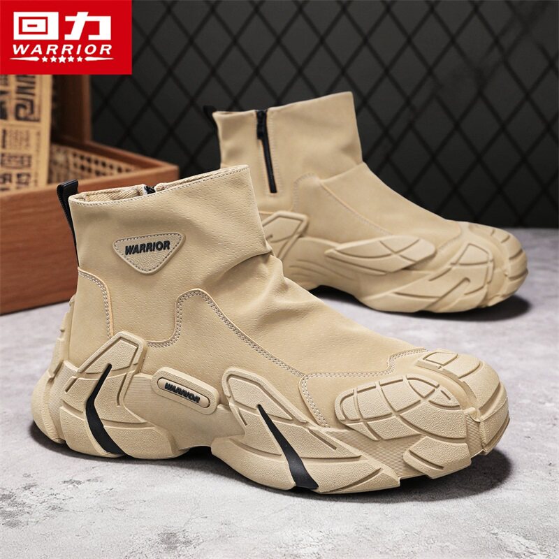 Pull-Back Martin Boots for Men, 2026 New Autumn Retro High-Top Casual Shoes, Outdoor Sports Workwear Trendy Shoes Pull-Back Martin Boots for Men, 2026 New Autumn Retro High-Top Casual Shoes, Outdoor Sports Workwear Trendy Shoes